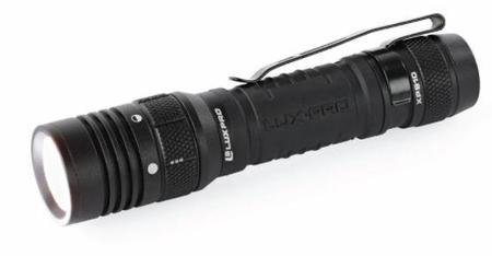 LuxPro Pro Series 1000 Lumen LED Rechargeable Flashlight w Mode Selector