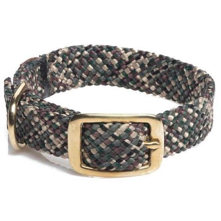 Mendota Double Braid Collar - Brass - Camo