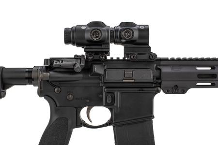 Primary Arms SLx 1x Microprism W/ 3x Maginifier | Black - Red Dot | SIMMONS SPORTING GOODS EXCLUSIVE | 710076