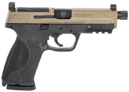 Smith & Wesson M&P M2.0 Spec Series 9mm Luger Kit | Optics Ready | Includes Crimson Trace Red Dot, M&P Boot Knife & Coin